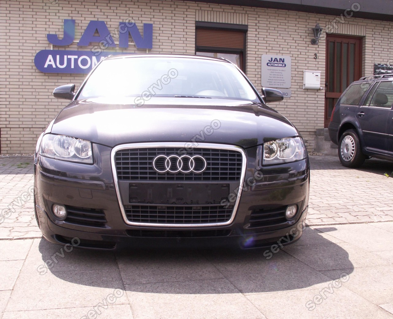 Prelungire lip fusta buza bara fata Audi A3 8P Coupe Votex 2005-2008 v2