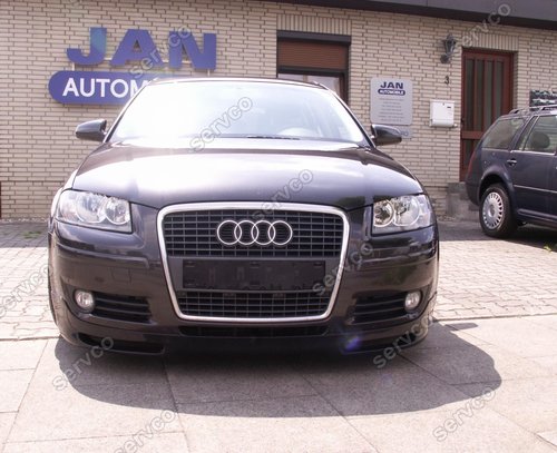 Prelungire lip fusta buza bara fata Audi A3 8P Coupe Votex 2005-2008 v2