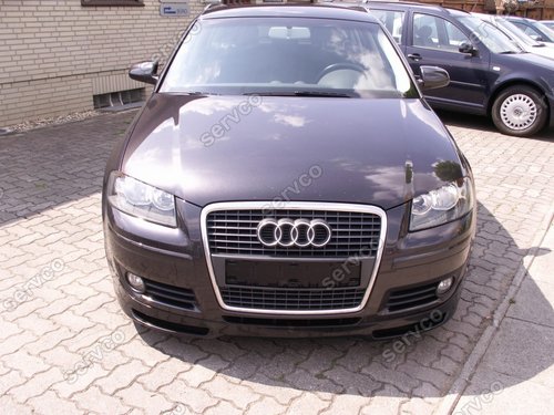 Prelungire lip fusta buza bara fata Audi A3 8P Coupe Votex 2005-2008 v2