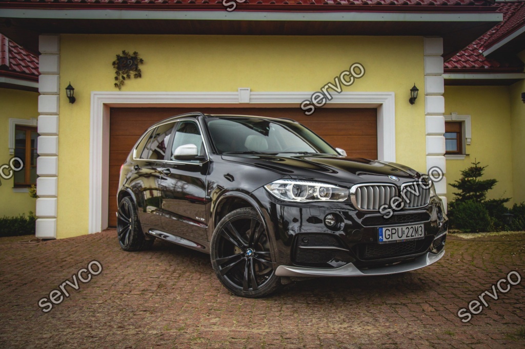 Prelungire lip fusta spoiler bara fata BMW X5 F15 M Performance Aero Pack Sport ver1