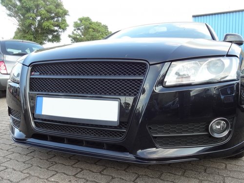 Prelungire lip Sline Votex tuning sport bara fata Audi A5 Coupe Cabrio S5 RS5 2007-2012 v2