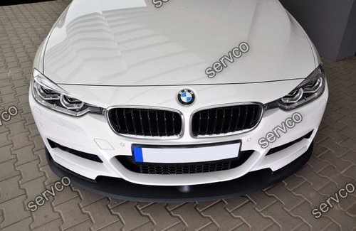 Prelungire lip splitter bara fata BMW F30 F31 Mpachet 2012-2016 v7