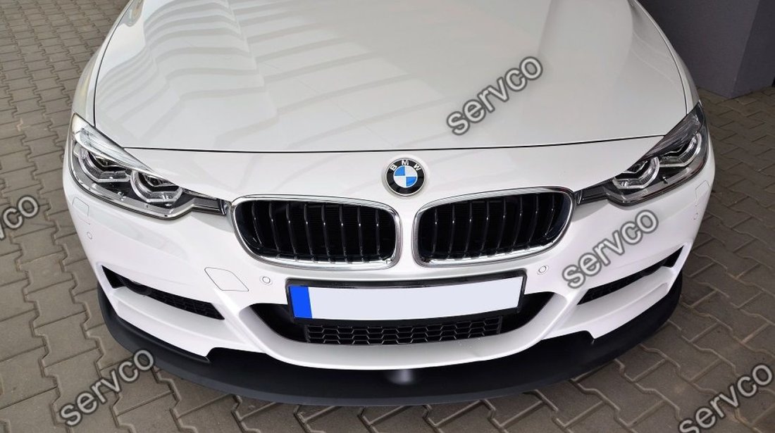 Prelungire lip splitter bara fata BMW F30 F31 Mpachet 2012-2016 v7