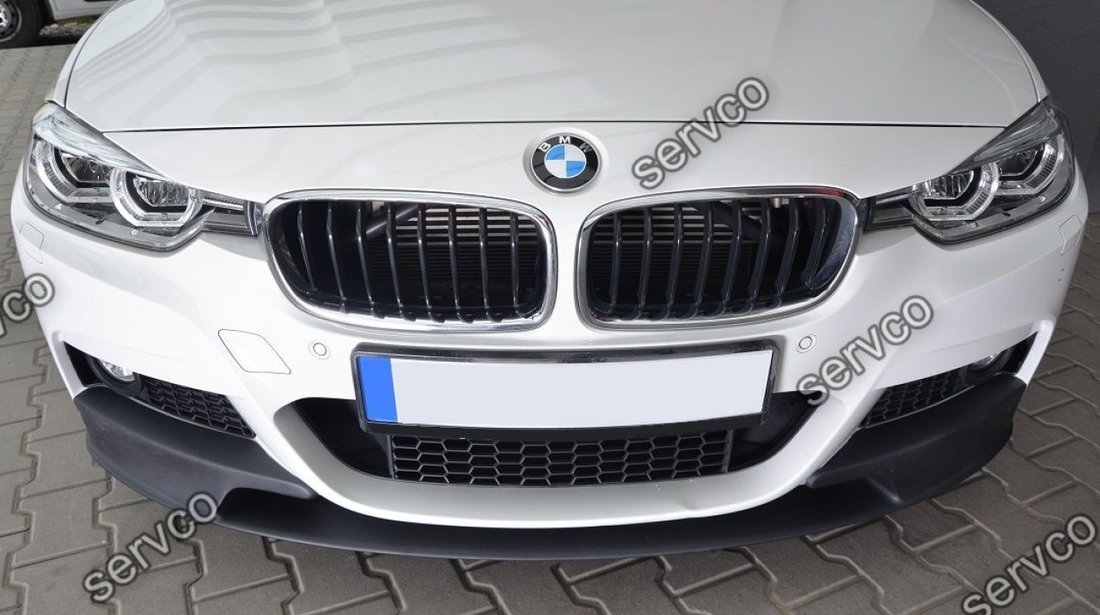 Prelungire lip spoiler bara fata BMW F30 F31 Mpachet 2012-2016 v6
