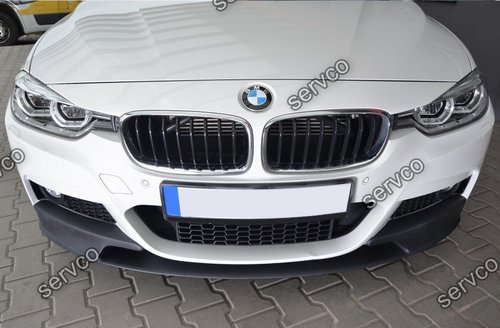 Prelungire lip spoiler bara fata BMW F30 F31 Mpachet 2012-2016 v6