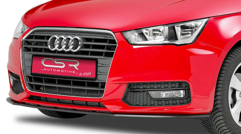 Prelungire lip spoiler bara fata pentru Audi A1 8X nu se potriveste pentru S-Line/S 2010-1/2015 CSL115