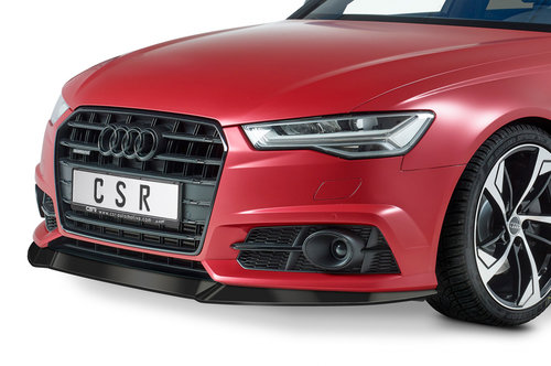Prelungire lip spoiler bara fata pentru Audi A6 C7 4G S-Line / S6 C7 4G Facelift 10/2014-2018 CSL410