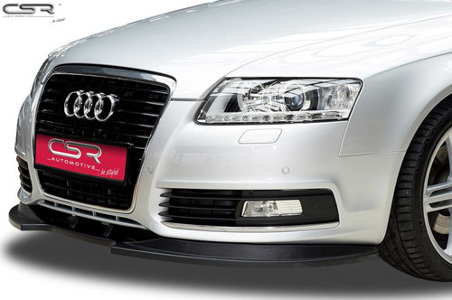 Prelungire lip spoiler bara fata pentru Audi A6 4F S-Line 9/2008-2011 CSL106