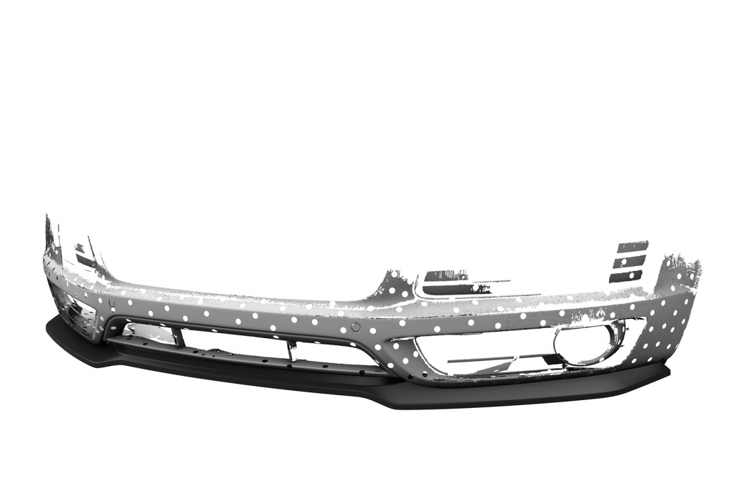 Prelungire lip spoiler bara fata pentru Audi Q7 (4L) S-Line 2009-2015 CSL515