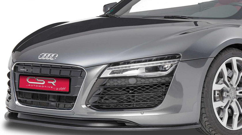 Prelungire lip spoiler bara fata pentru Audi R8 pentru toate modelele 2006-2015 CSL139