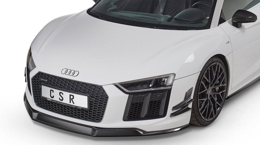 Prelungire lip spoiler bara fata pentru Audi R8 (Typ 4S) pentru toate modelele Facelift 2015-02/2019 CSL451