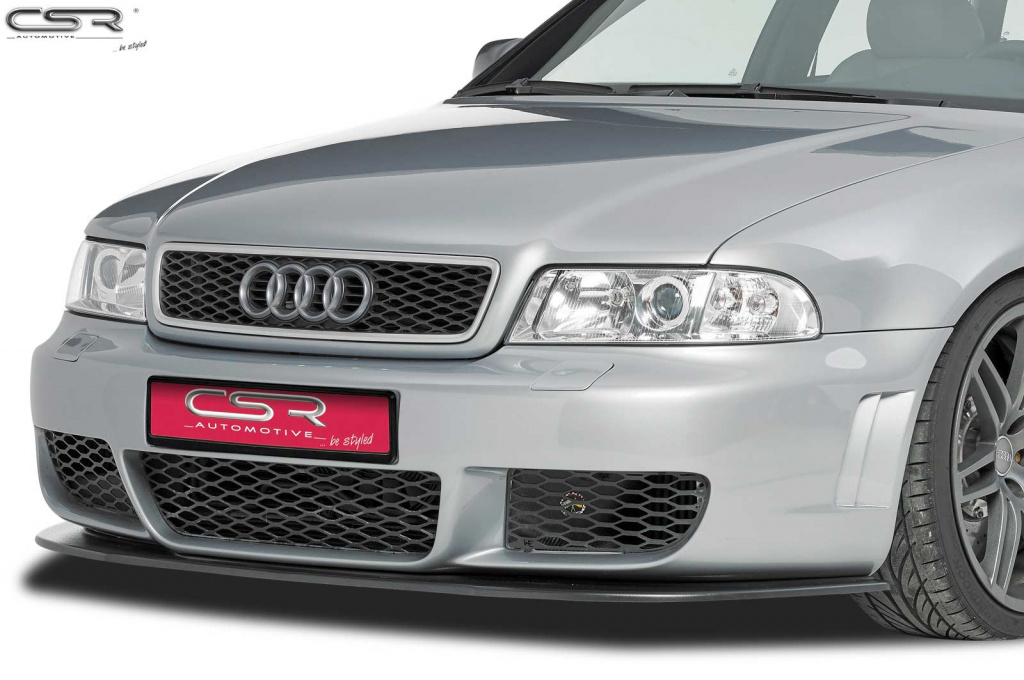 Prelungire lip spoiler bara fata pentru Audi RS4 B5 RS 06/2000-09/2001 CSL170