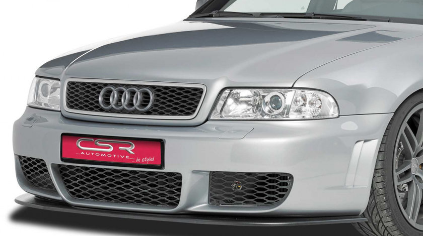 Prelungire lip spoiler bara fata pentru Audi RS4 B5 RS 06/2000-09/2001 CSL170