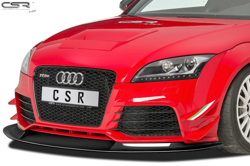 Prelungire lip spoiler bara fata pentru Audi TT RS 8J 2009-2015 im DTM Style, Stabilisatoren werden ...