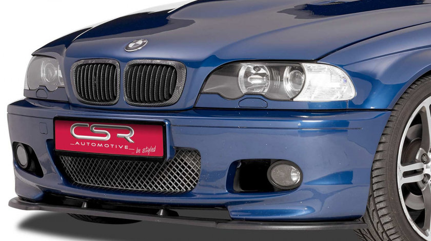 Prelungire lip spoiler bara fata pentru BMW seria 3 E46 Coup?/Cabrio 1999-2003 nur M-Paket CSL173