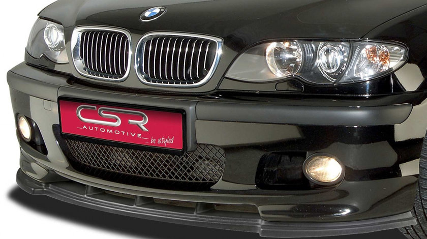 Prelungire lip spoiler bara fata pentru BMW seria 3 E46 Limousine, Touring 1998-2007 M-Paket CSL185