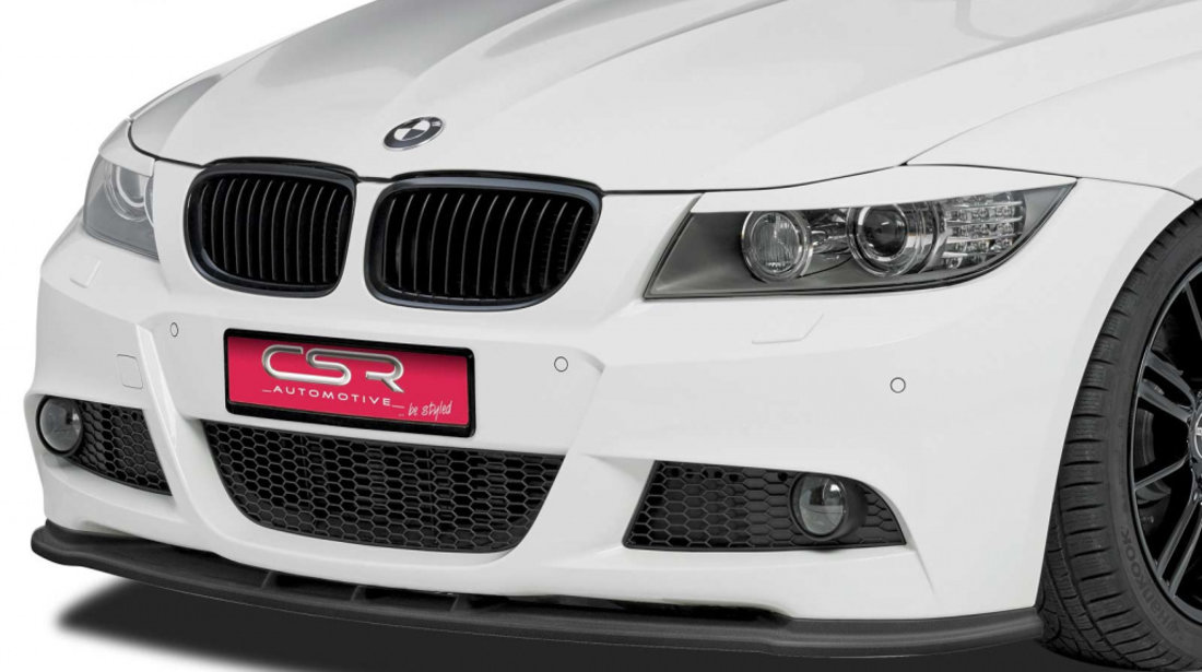 Prelungire lip spoiler bara fata pentru BMW seria 3 E90 LCI, E91 LCI Limo/Touring 09/2008-5/2012 numai pentru M-Paket CSL168