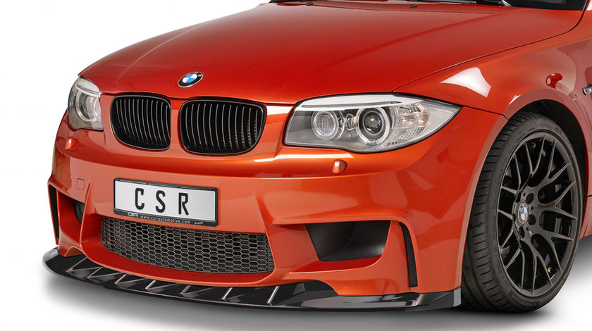 Prelungire lip spoiler bara fata pentru BMW seria 1 E82 M Coupe 2011-2012 CSL471