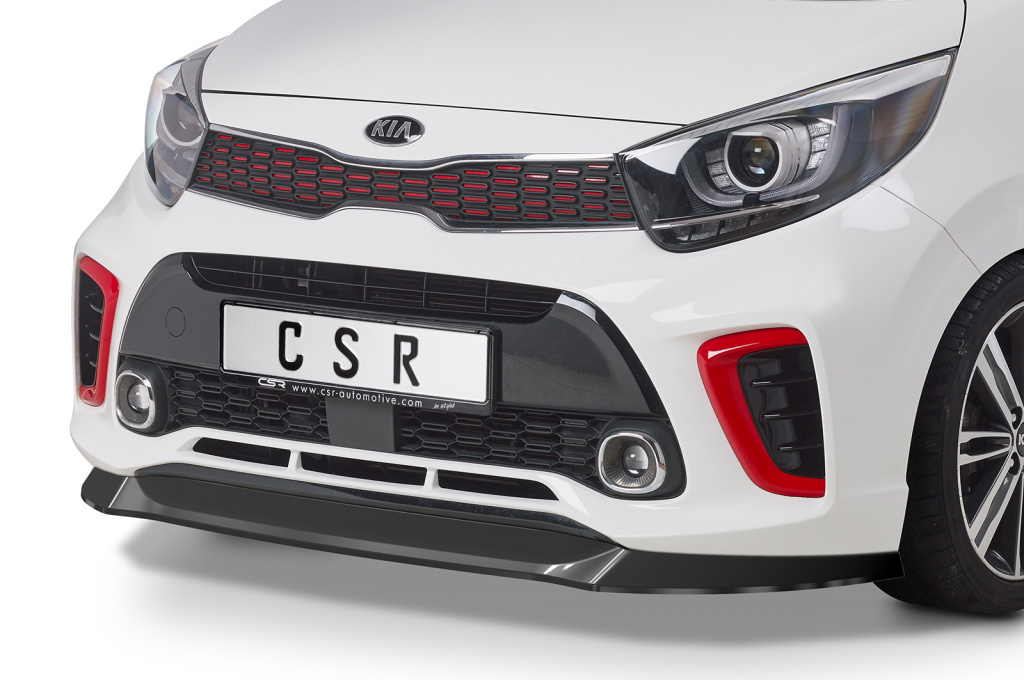Prelungire lip spoiler bara fata pentru Kia Picanto (JA) GT-Line 2017- CSL463