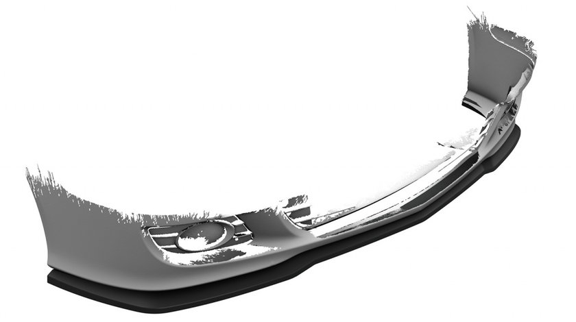 Prelungire lip spoiler bara fata pentru Mercedes Benz CLK A209 / C209 Cabrio und Coupe (Facelift) 2005-2009 nu passsend pentru AMG CSL550