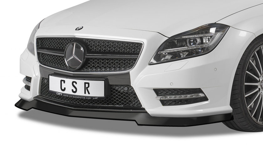 Prelungire lip spoiler bara fata pentru Mercedes Benz CLS C 218 / X 218 Coup? und Shooting Brake Facelift 01/2011- 09/2014 AMG-Line, in afara de modelele AMG CSL416