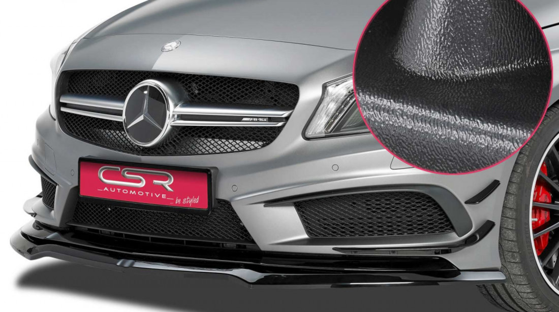 Prelungire lip spoiler bara fata pentru Mercedes Benz CLA C117 X117 pentru toate modelele 07/2012-9/2015 AMG-Line/AMG-Sport/ CLA 45 AMG CSL196