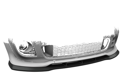 Prelungire lip spoiler bara fata pentru Mini Cooper R58/R59 Coup? John Cooper Works (JCW) 10/2011-05...