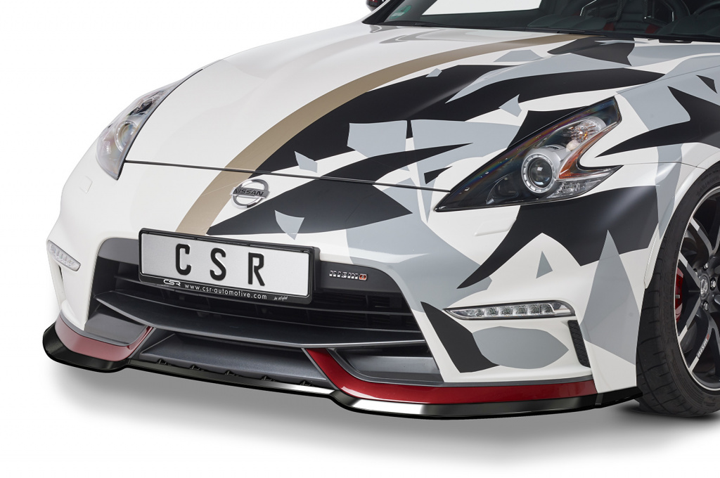 Prelungire lip spoiler bara fata pentru Nissan 370Z Nismo 07/2013- CSL472