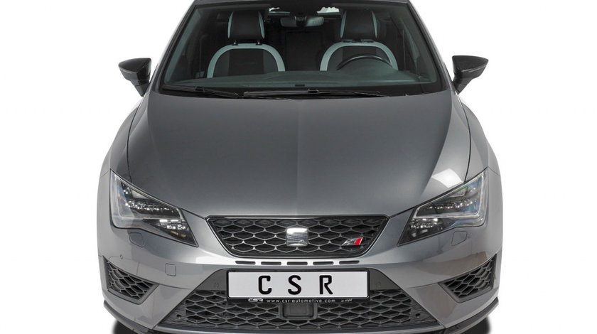 Prelungire lip spoiler bara fata pentru Seat Leon III (Typ 5F) FR Facelift 03/2014-12/2016 se potriveste pentru 3- usi (SC), 5- usi , 5- usi (ST/Kombi) CSL391