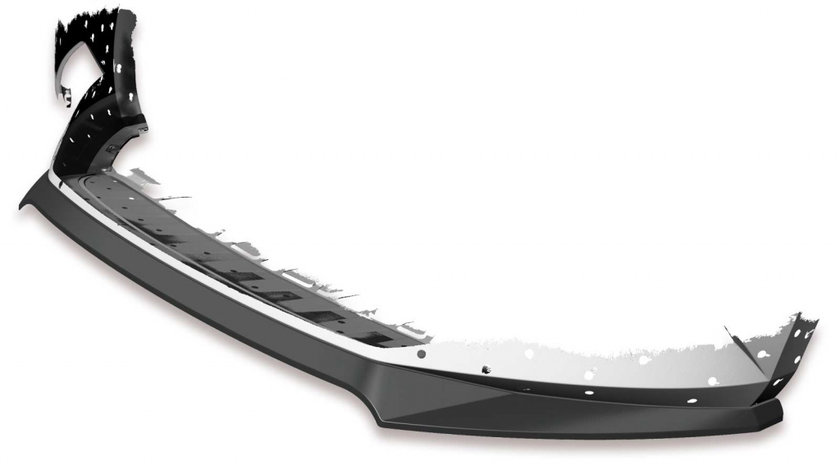 Prelungire lip spoiler bara fata pentru Skoda Superb III (Typ 3V) Facelift, nu se potriveste an Scout 2015-2019 CSL401