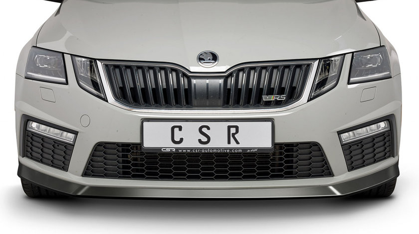 Prelungire lip spoiler bara fata pentru Skoda Octavia III (Typ 5E) RS Facelift 2017-2019 dezentere Version CSL399