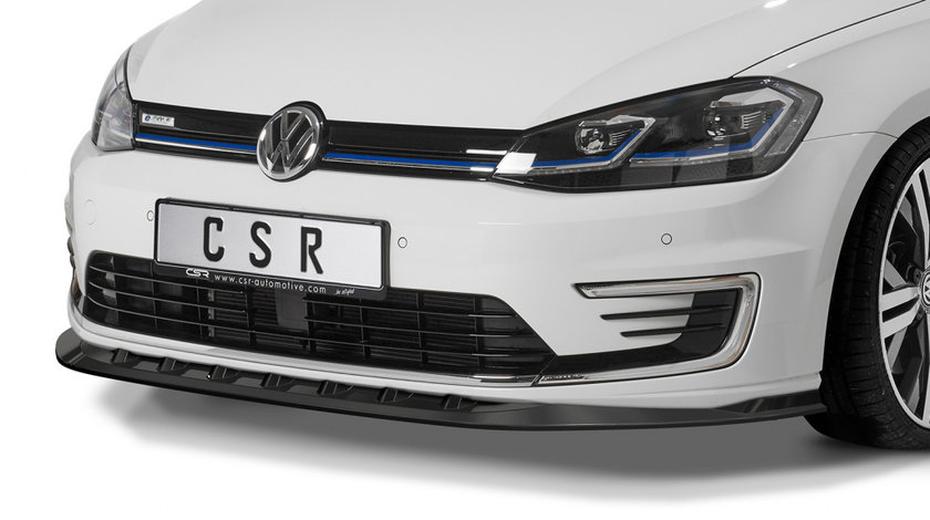 Prelungire lip spoiler bara fata pentru VW e-Golf pentru toate modelele 02/2014-12/2020 CSL474
