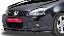 Prelungire lip spoiler bara fata pentru VW Golf 5 ...