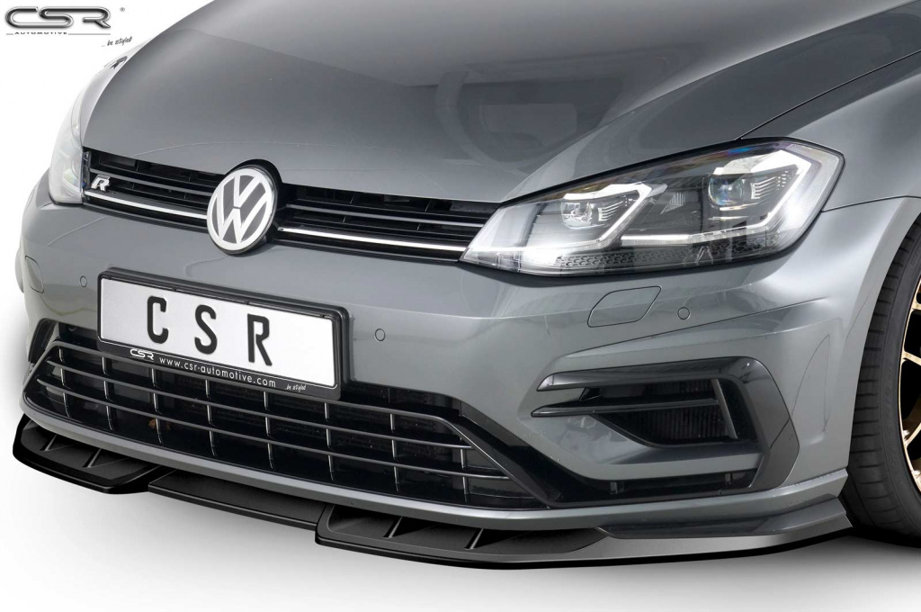 Prelungire lip spoiler bara fata pentru VW Golf 7 R Facelift 2017- CSL373