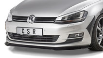 Prelungire lip spoiler bara fata pentru VW Golf 7 ...