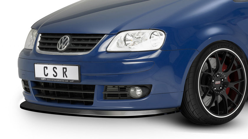 Prelungire lip spoiler bara fata pentru VW Touran (Typ 1T) pentru toate modelele 2003-2006 CSL005