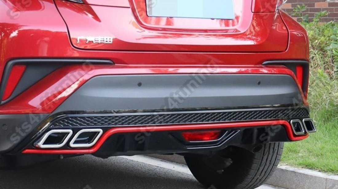 PRELUNGIRE ORNAMENT BARA SPATE TOYOTA CHR 2017-2019 [V2]