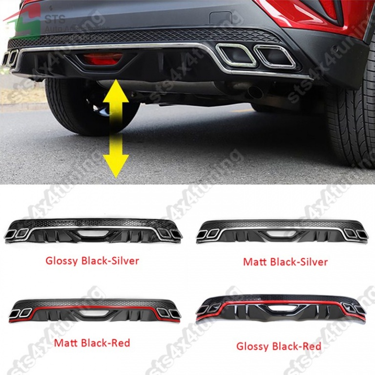 PRELUNGIRE ORNAMENT BARA SPATE TOYOTA CHR 2017-2019 [V2]