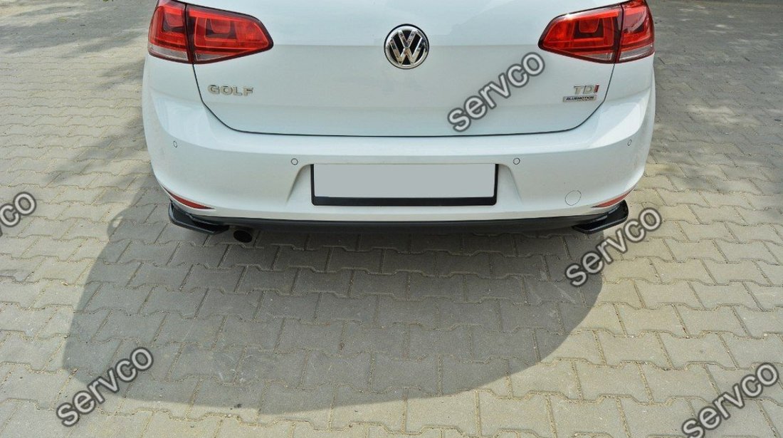 Prelungire ornament bara spate Volkswagen Golf 7 Mk VII 2012-2016 v1