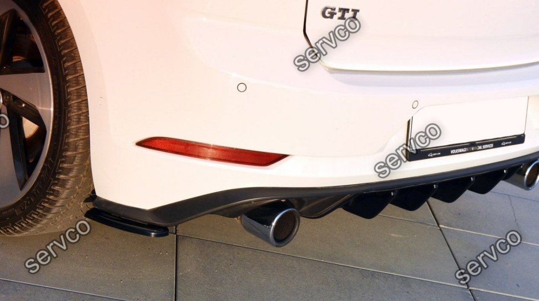 Prelungire ornament bara spate Volkswagen Golf 7 Mk VII GTI Facelift 2017-2019 v5