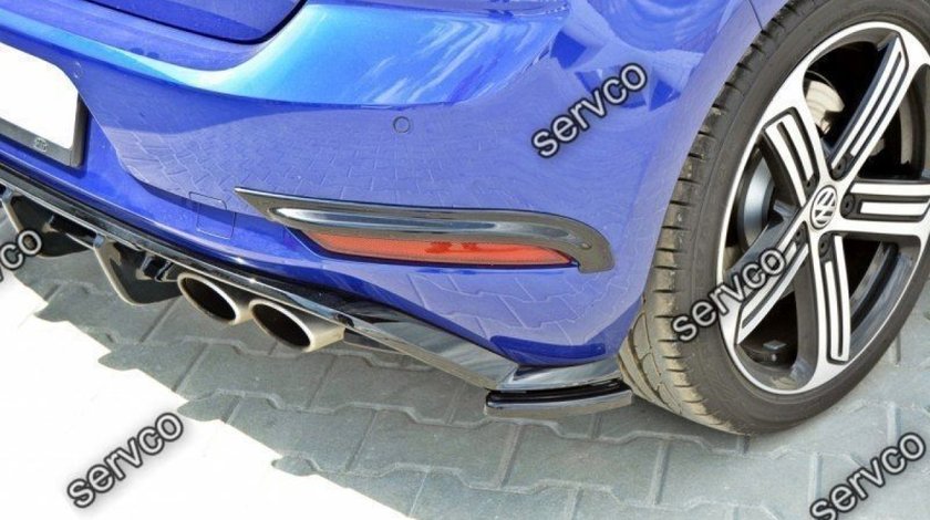 Prelungire ornament bara spate Volkswagen Golf 7 Mk VII R Facelift 2017-2019 v1
