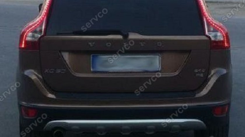 Prelungire ornament difuzor tuning sport bara spate Volvo XC60 2008-2014 v1