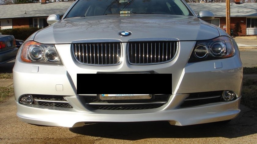 Prelungire ornament lip buza tuning sport bara fata BMW E90 E91 Hartge 2005-2009 v5