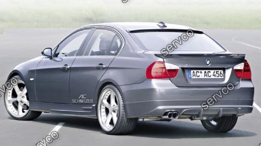 Prelungire prelungiri flapsuri splittere tuning sport bara spate BMW E90 ACS AC SCHNITZER 05-08 v3