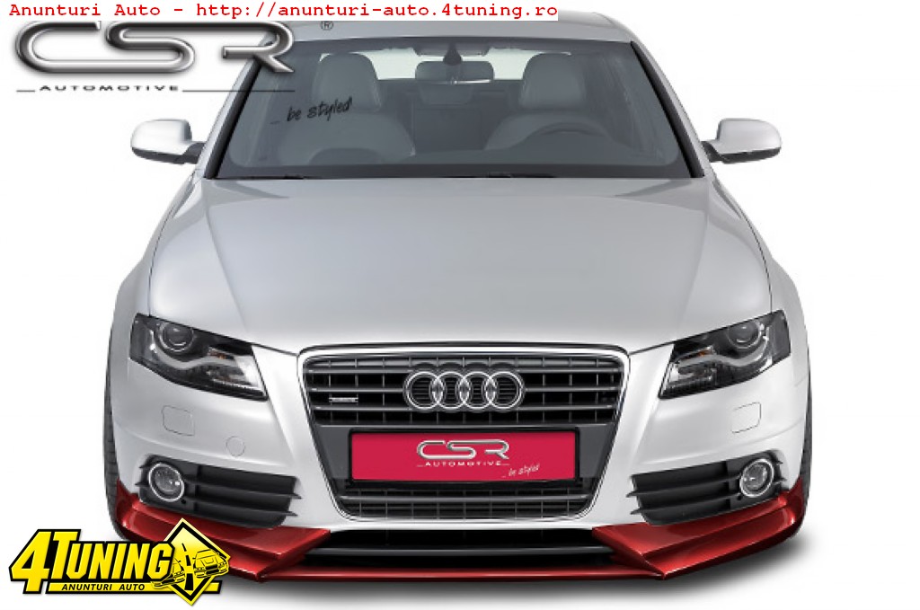 Prelungire Prelungiri Spoiler Sub Bara Fata Audi A4 B8 S line 2007 2011 FA139