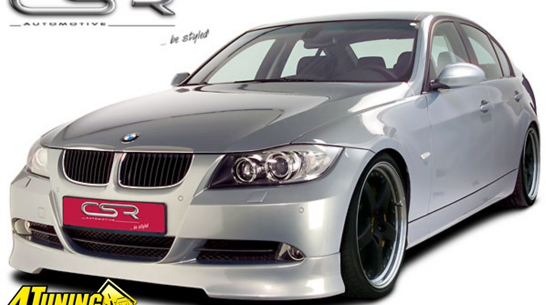 Prelungire Prelungiri Spoiler Sub Bara Fata BMW E90 Seria 3 2005 2008 FA001