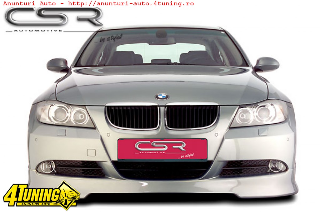 Prelungire Prelungiri Spoiler Sub Bara Fata BMW E90 Seria 3 2005 2008 FA001