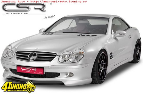 Prelungire Prelungiri Spoiler Sub Bara Fata Mercedes Benz SL Klasse R230 2001 2005 FA188