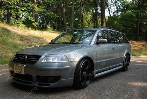 Prelungire Rline adaos buza tuning sport bara fata Vw Passat B5.5 3BG Votex 2000-2005 v2