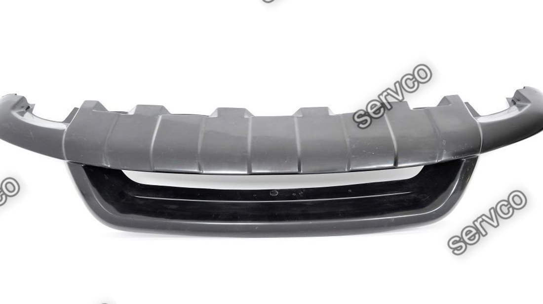 Prelungire Rline lip buza tuning sport bara fata VW Touareg 7P5 Off Road 2011-2015 v1